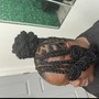 Kid's Knotless Braids ( 13 & Under)