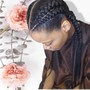 Crochet butterfly locs