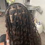 Fulani/lemonade knotless braids