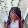 Kid’s small knotless/box braids