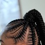 Small knotless Braids