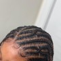 Loc retwist (60 or less locs)