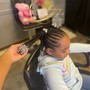 Baby Doll Pigtail Braids