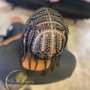 Pop Smoke Braids (thin/ short textured hair