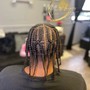 Pop Smoke Braids (thin/ short textured hair