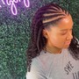 Boho Braids on Natural Hair