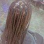 Medium Knotless Braids