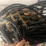 Crochet and braid down