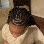 Medium Ponytail Kid's Braids