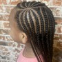 Large Ponytail Kid’s Braids