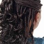 Kinky Twist - medium size , shoulder length