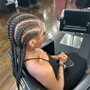 6 Feed in braids