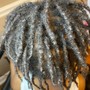 Loc Retwist and Style -individual Plats,  2 Strand Twist, or Thick Hair