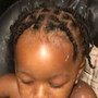 Loc Retwist and Style -individual Plats,  2 Strand Twist, or Thick Hair