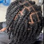 Knotless braid touch up