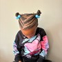 Kid's Braided Ponytail/Bun