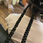 All Knotless braids