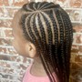 Large Ponytail Kid’s Braids