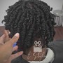 Starter Locs -Comb Coil Method