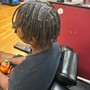 small loc extension retwist (80-100 locs) or more