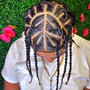 2 Feed ins Braids