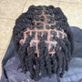 2 Strand Twist w/ extensions