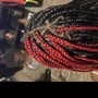 Medium Box Braids