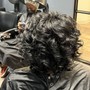 Relaxer touch up