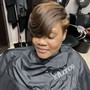 Relaxer touch up