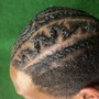 Cornrows(no designs)