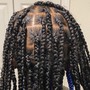 Natural hair twist