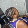 Braids with design natural hair