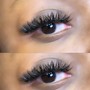 Mega volume Individual Cluster  Lashes