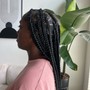 Small Knotless boho braids