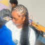 Freestyle Fulani Braids w/ Island Twist