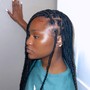 Slick back Ponytail