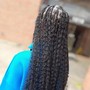 Medium Knotless Braids