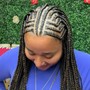 Boho knotless (short) Braids