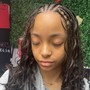 Medium Knotless Braids