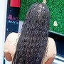 Medium Knotless Braids