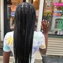 Small knotless Braids