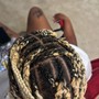 Butterfly locs or soft locs