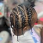 Kid's Feed In/ Knotless Braids