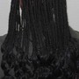 Senegalese Twist - medium size , midback