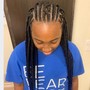 Med Knotless Braids