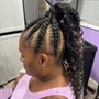 Large Knotless Braids (Kids)