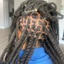 Weaved “Kinky” Twists