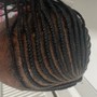 Medium Twists on natural hair