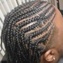 Wig braid down