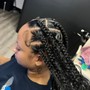 Hair provided (stitch braids only )